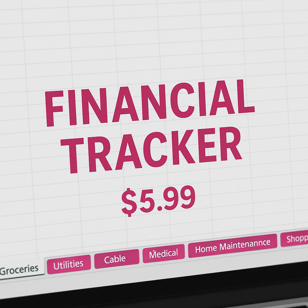 Financial Tracker (Digital Download)