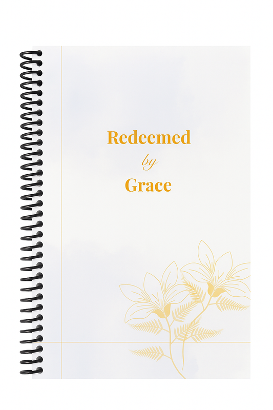 Redeemed by Grace 30-Day Healing Journal (Spiral Bound) w/Candle