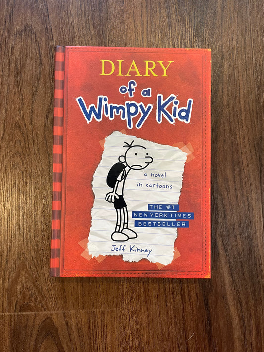 “Diary of a Wimpy Kid” by Jeff Kinney