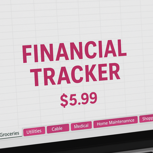 Financial Tracker (Digital Download)