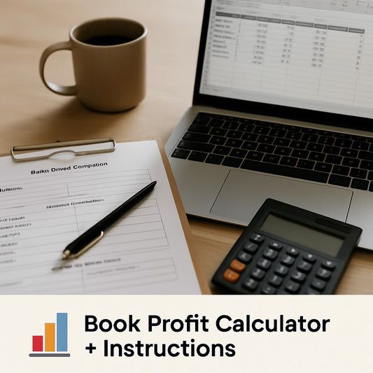 Book Profit Calculator + Instructions